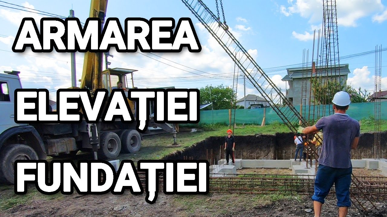 #41 Decofrarea, inspectia betonului, armarea elevatiei peretilor fundatiei #casapasiva #passivehouse