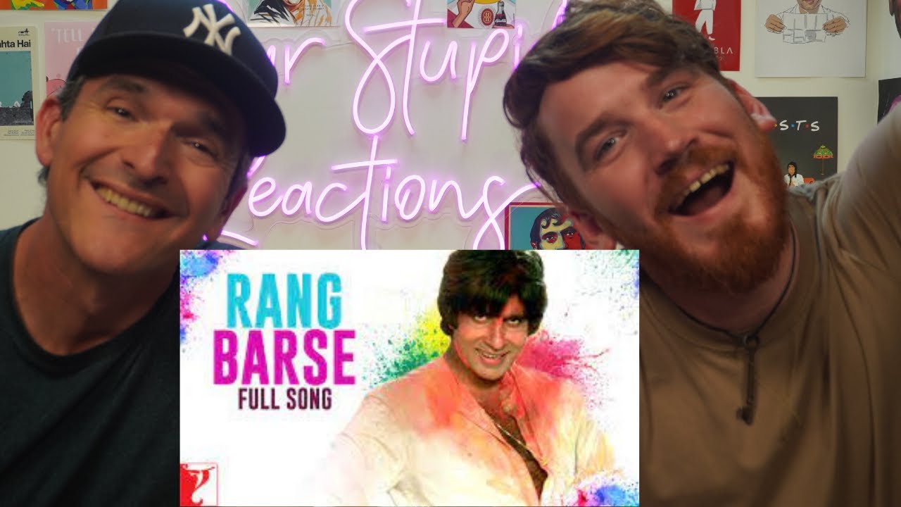 Rang Barse | Amitabh Bachhan | Silsila REACTION!!