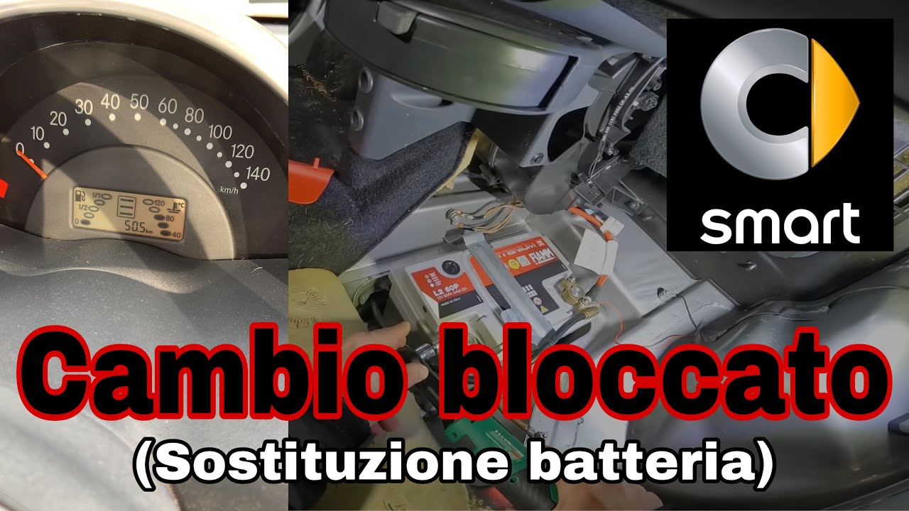 SMART non parte 3 LINEE SUL QUADRO STRUMENTI.. hai controllato la batteria??(Sostituzione batteria)
