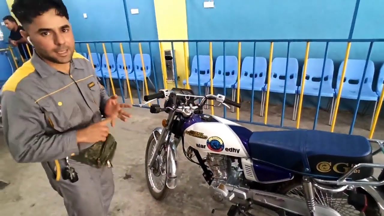 تبديل دشالي سنتر دراجة 4 گير 🤔⁦🏍️⁩🛺🔻