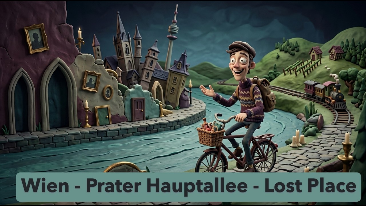 E-Bike Tour / Wien mit Lost Place / Donaukanal - Hauptallee - Donauinsel - Prater