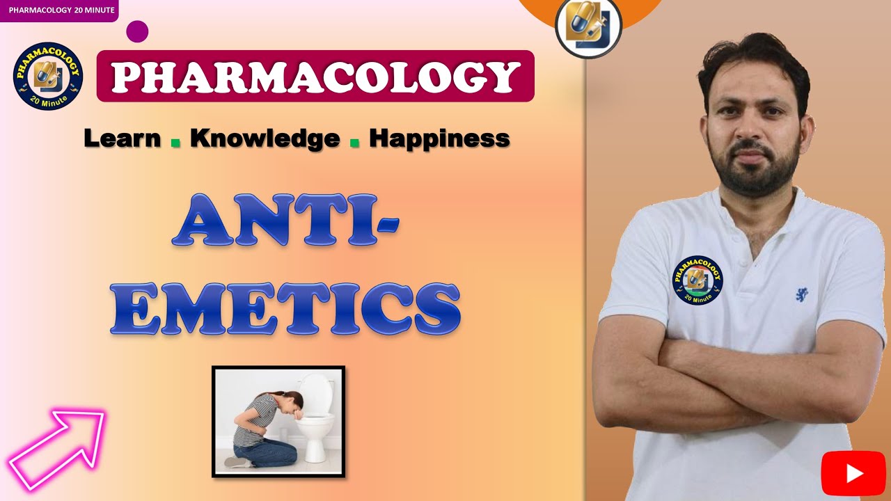 Antiemetics Pharmacology | Mechanism, Uses & Side Effects | Pharmacology 20 Minute