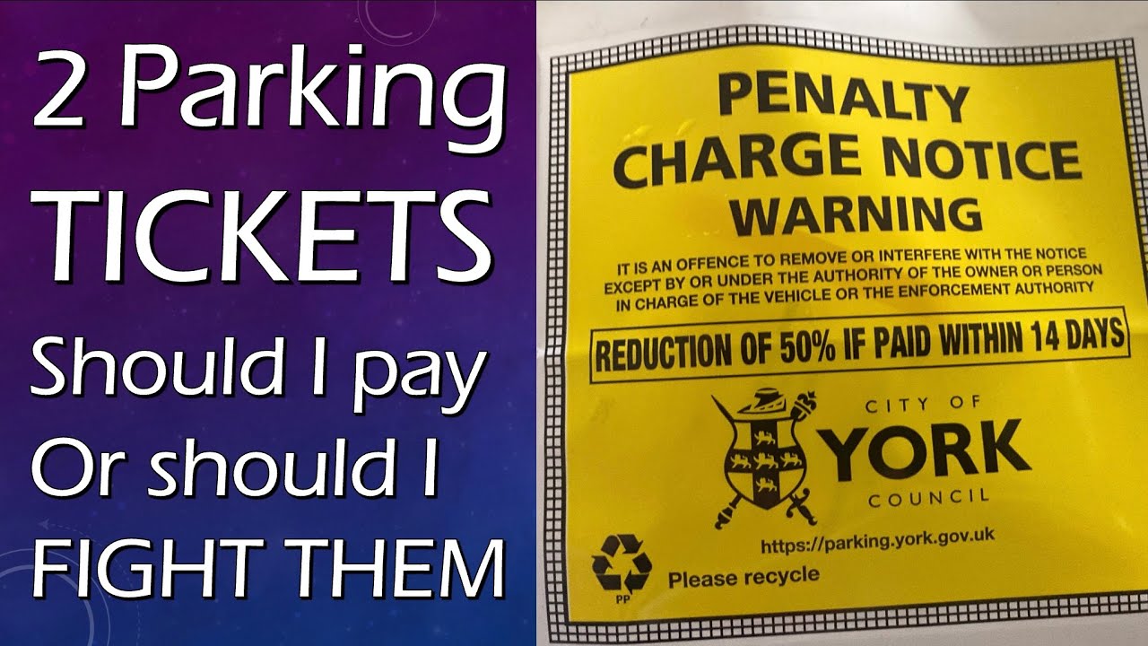 2 parking tickets I&rsquo;ll pay one and fight the other blue badge is no excuse