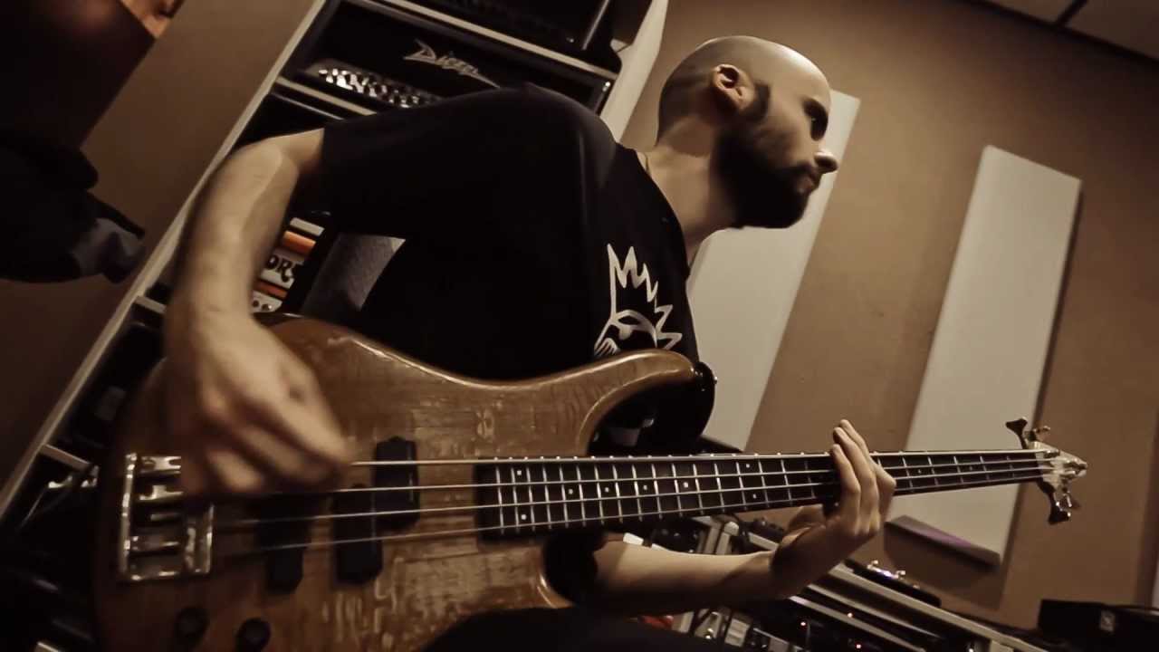 SYBREED - God Is An Automaton (Studio Report 2012 part.3 Bass)