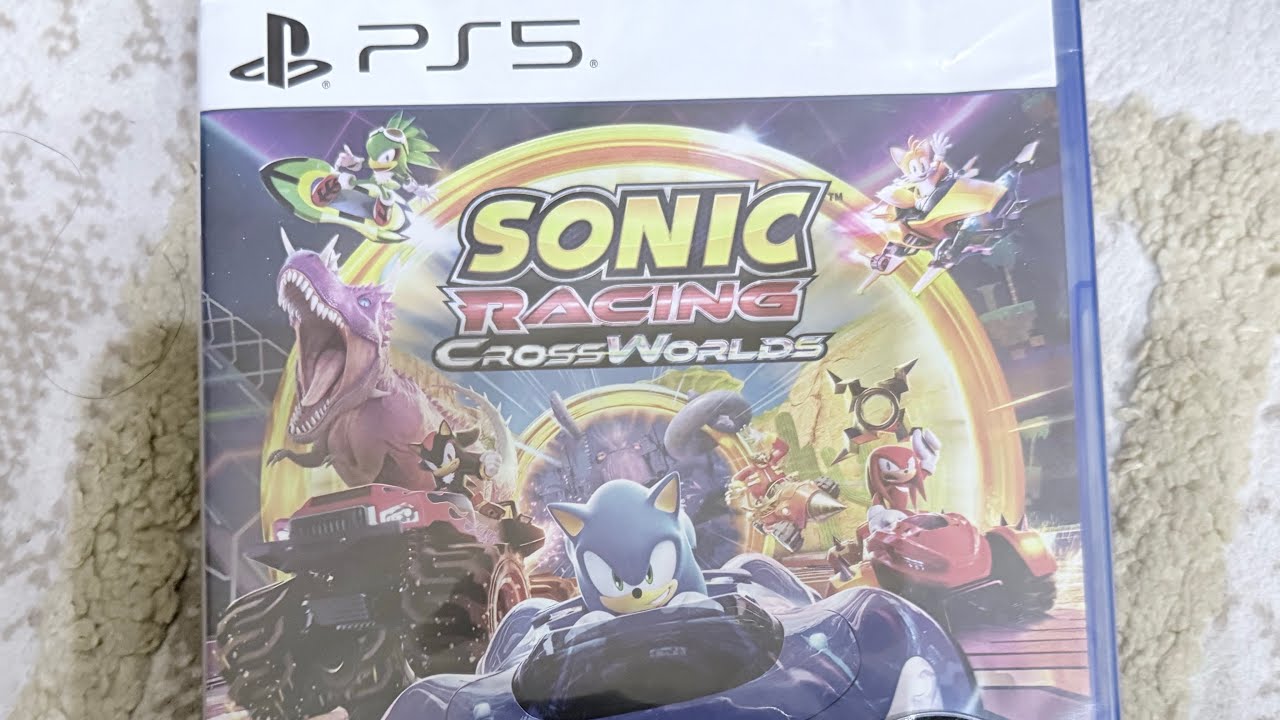 Sonic Racing: Crossworlds (PS5) Unboxing