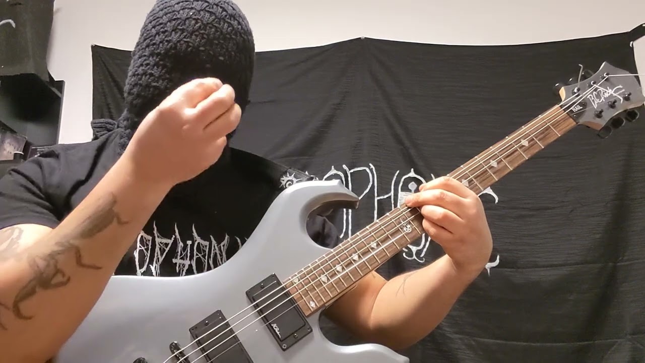 BC Rich Wave Static-X, guitar demo