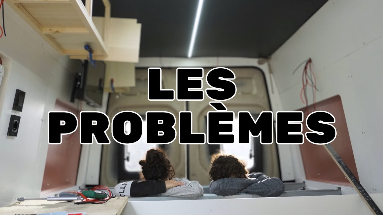 On a eu quelques soucis lors de l'aménagement de notre #van 😨