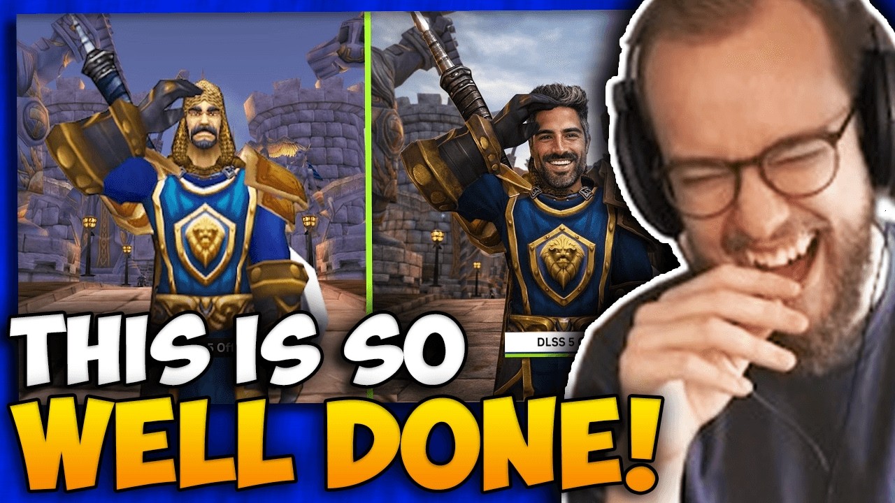 NVIDIA DLSS 5 для World Of Warcraft Classic│ Реакция Guzu