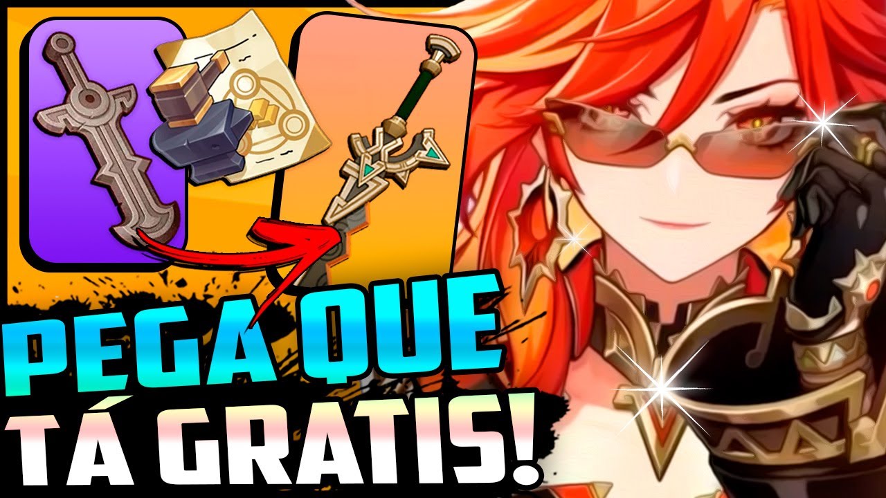 COMO PEGAR E EM QUEM USAR AS NOVAS ARMAS DO FERREIRO DE NATLAN! (e Selo Pyro) | Genshin Impact