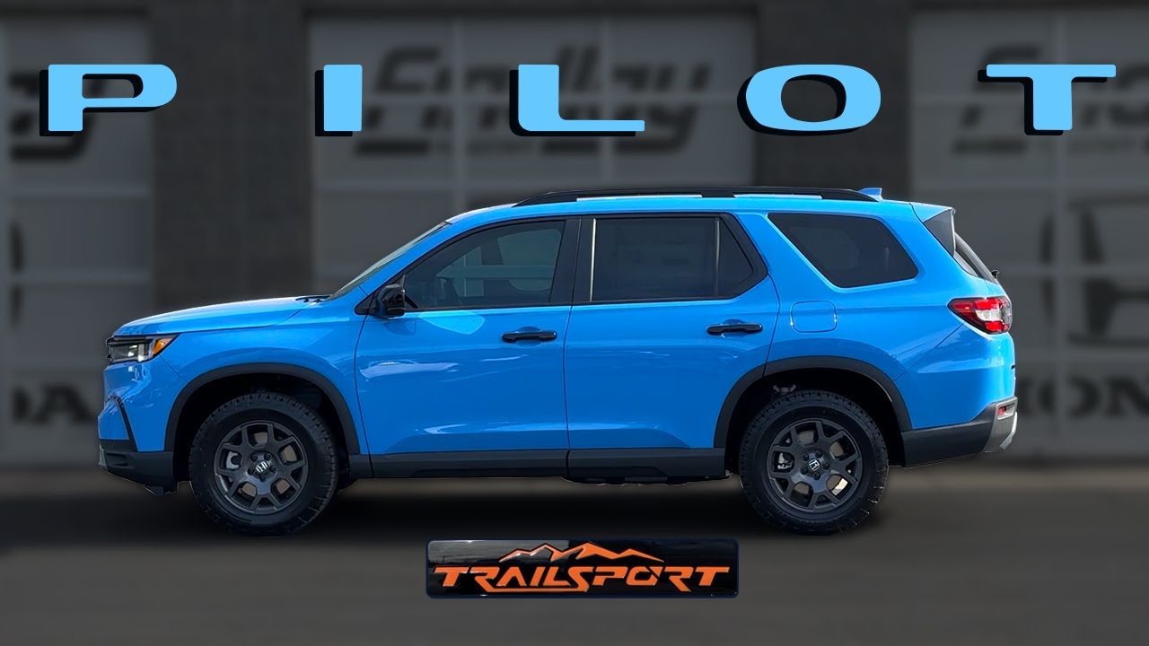 The Honda Pilot TrailSport Showcases the Very Best of Modern Honda.