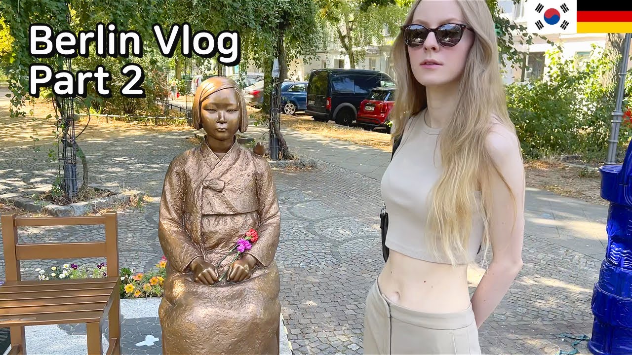 ENG/KOR 베를린에 위안부 소녀상이? | 한국문화원 | Checkpoint Charlie Berlin Vlog [국제커플🇰🇷🇩🇪]
