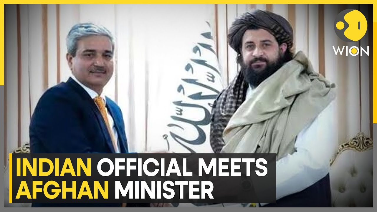 India-Taliban: India's Envoy for Afghanistan Meets Taliban Defense Minister For The First Time |WION