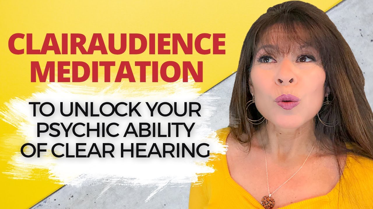 Clairaudience Guided Meditation to Unlock Your Psychic Ability Of Clear Hearing 👂