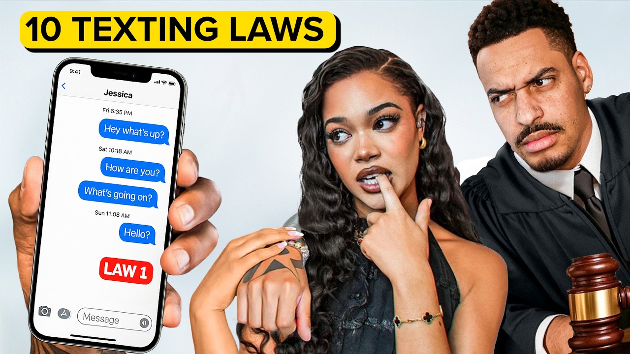 10 Laws of Texting Women