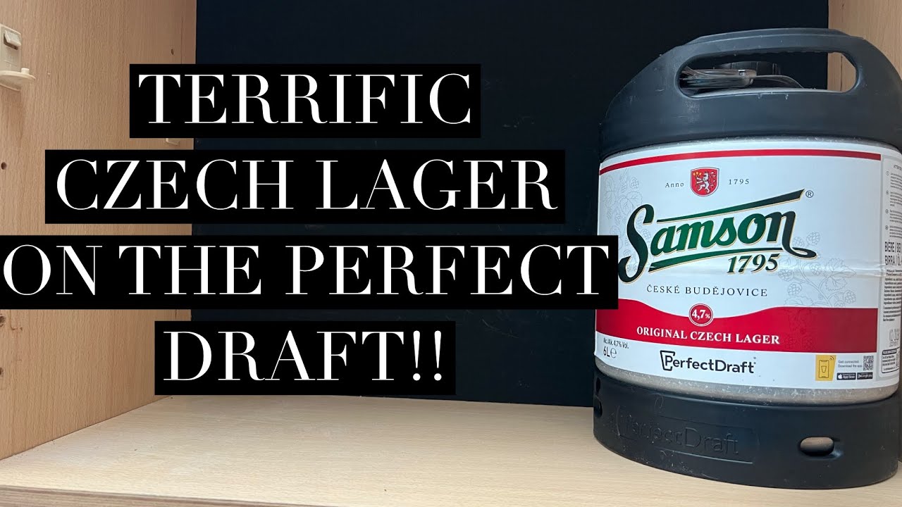 Обзор пива Perfect Draft Samson Czech Lager. Этот идеальный разливной лагер просто невероятен.
