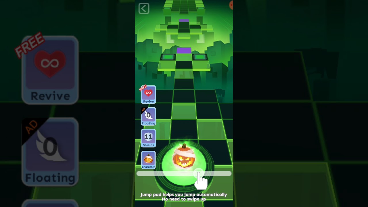 Rolling Sky level 8-bits