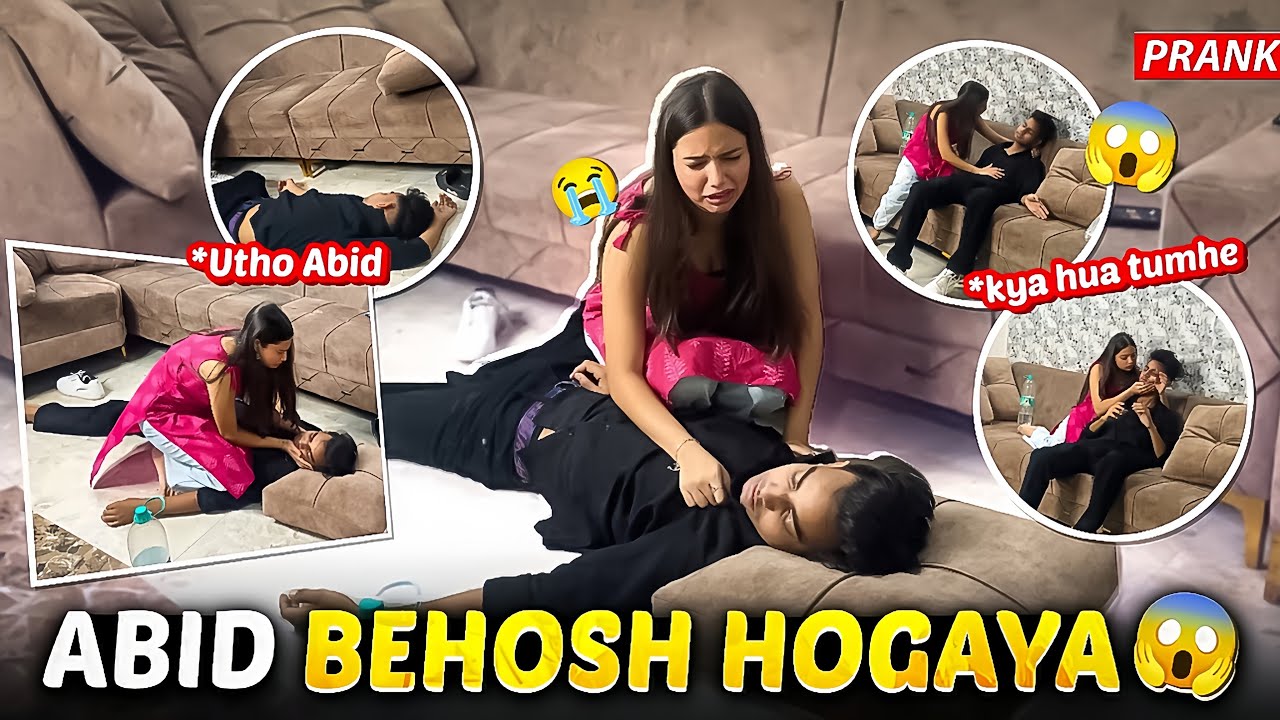 Над Нитишем разыграли, чтобы он потерял сознание 😱 || Нитиша напился 🥺💔 || ABID 09
