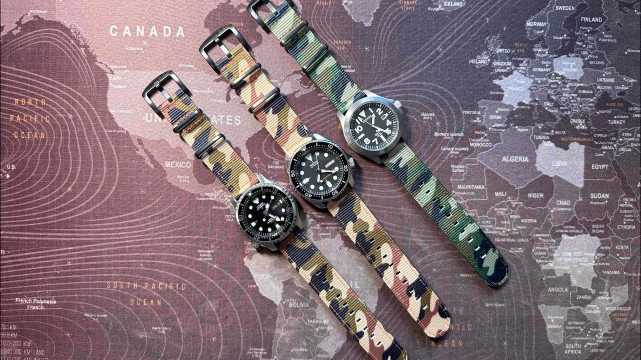BluShark 2-Piece Camo Straps