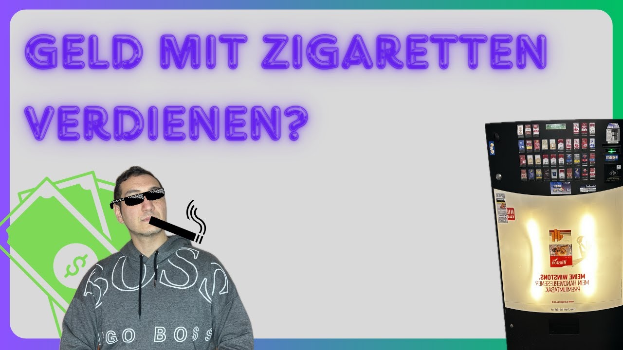 Was verdient man mit Zigaretten? #kiosk #insight #automaten #selbstständig #vending #tabak #