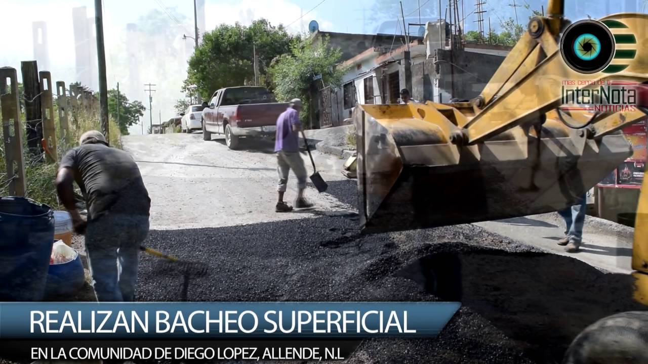 REALIZAN BACHEO SUPERFICIAL