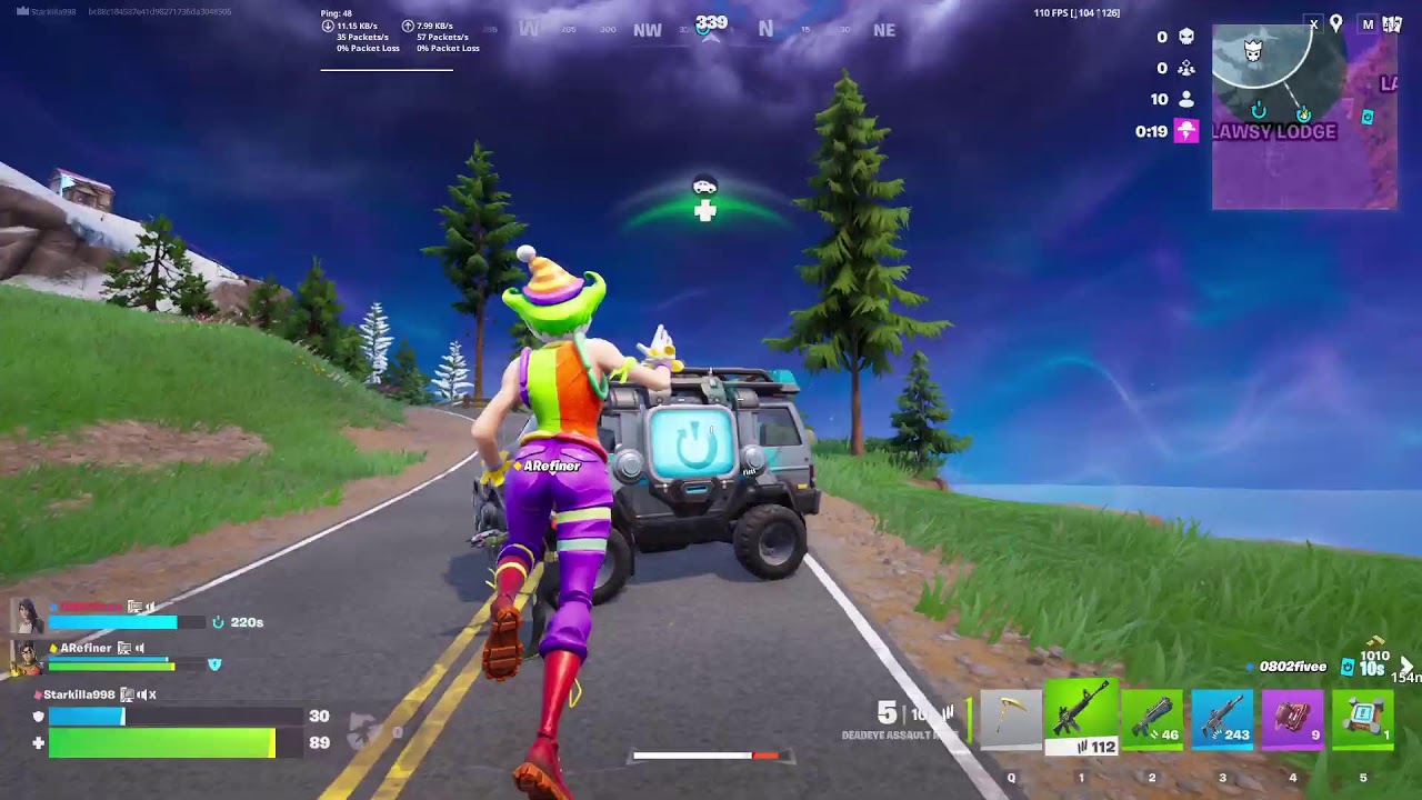 Getting cooked on fort