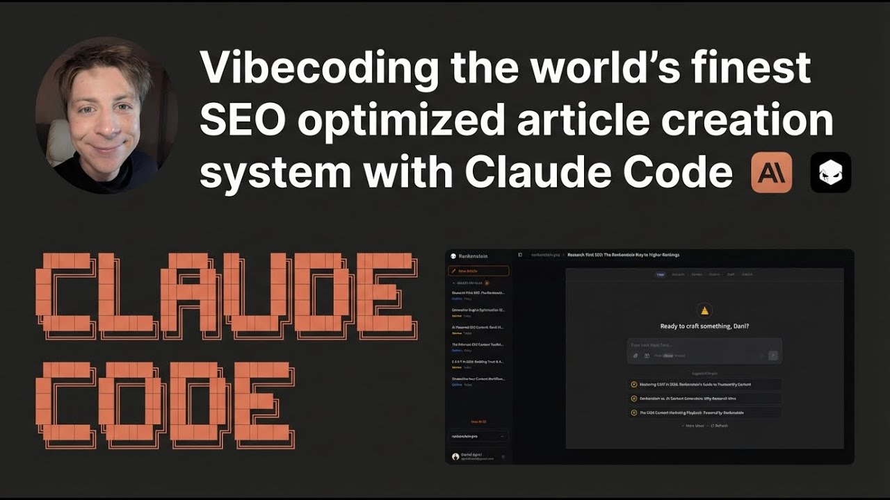 Day 2: Vibecoding the world's finest SEO optimized article creation system with Claude Code