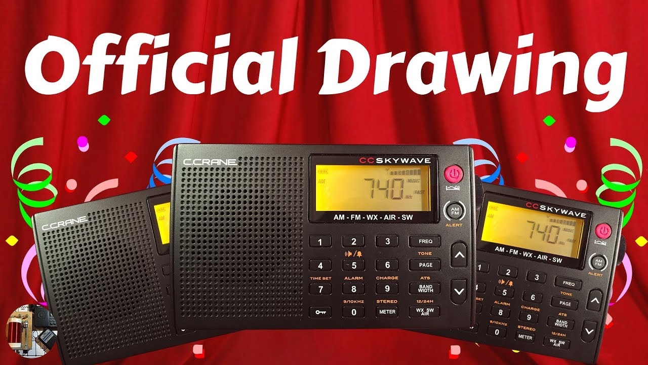 ** Official Drawing ** | C.Crane CC Skywave Monster Giveaway