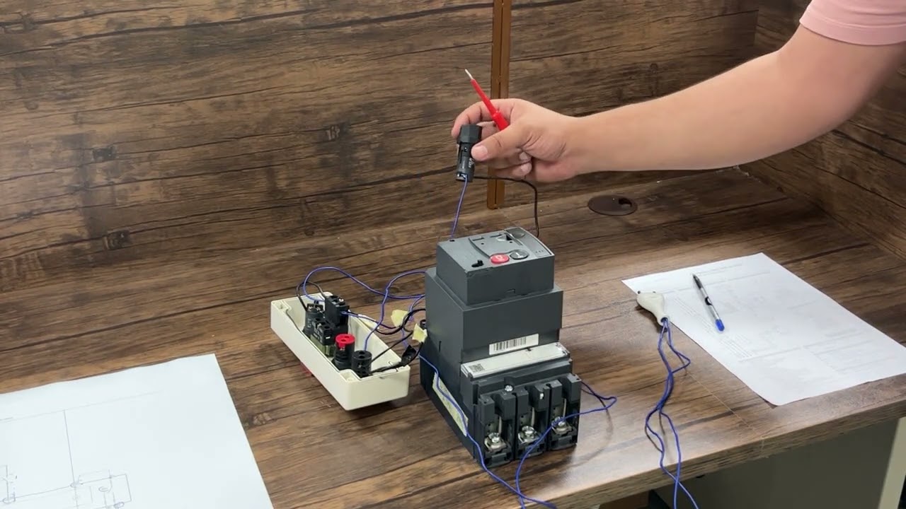 MCCB NSX WIRING AND OPERATION