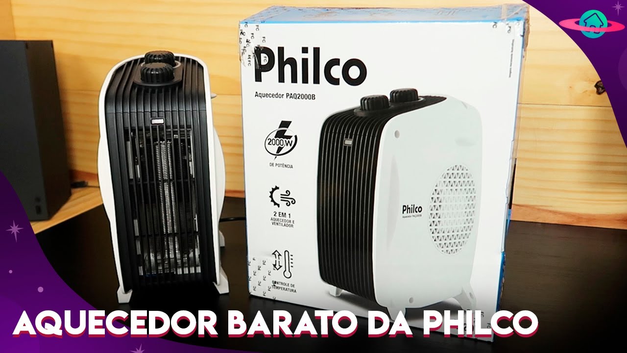 AQUECEDOR PHILCO PAQ2000B: AQUECEDOR BARATO E BOM PARA O INVERNO QUE VALE A PENA?