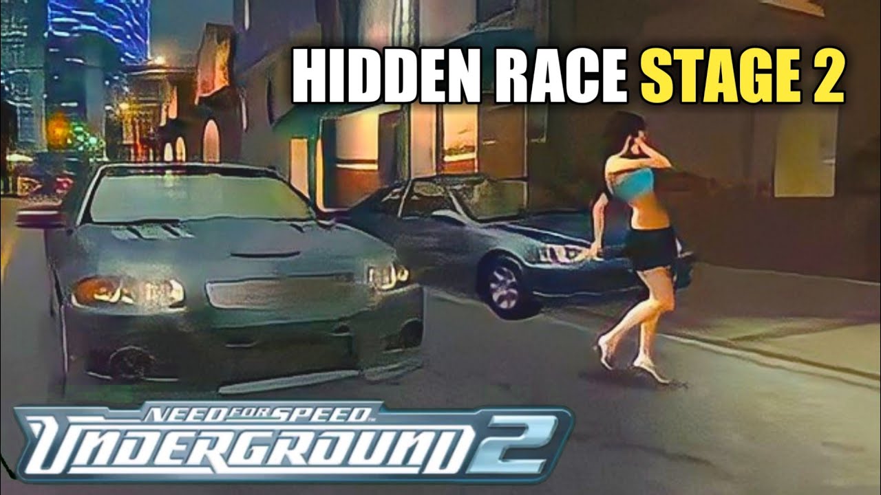 Hidden Race Need For Speed Underground 2- City Center Hidden Race-STAGE 2