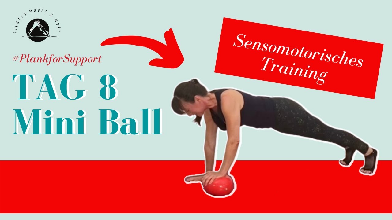 Plank Challenge Tag 8  Workout mit Mini Ball I Ganzkörper - Training
