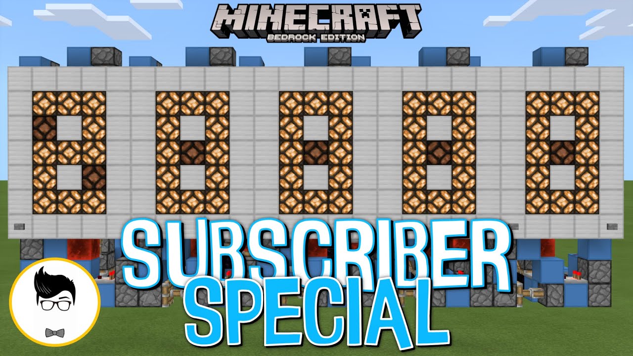 Minecraft BE 7 SEGMENT DISPLAY- 20K SPECIAL! (PE/Xbox/PS4/Windows10/Switch)