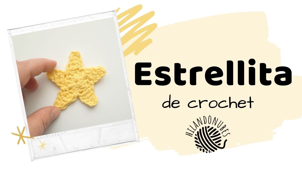 Como hacer estrellas de crochet fácil y rápido ⭐⭐⭐