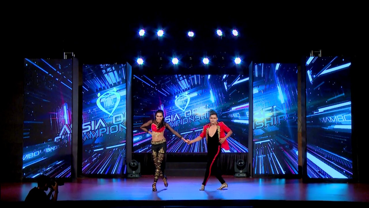 Salsa Pro Couple 2nd Runner up - Amit & Sakshi - IIDC 2017 - Asia Open Championship
