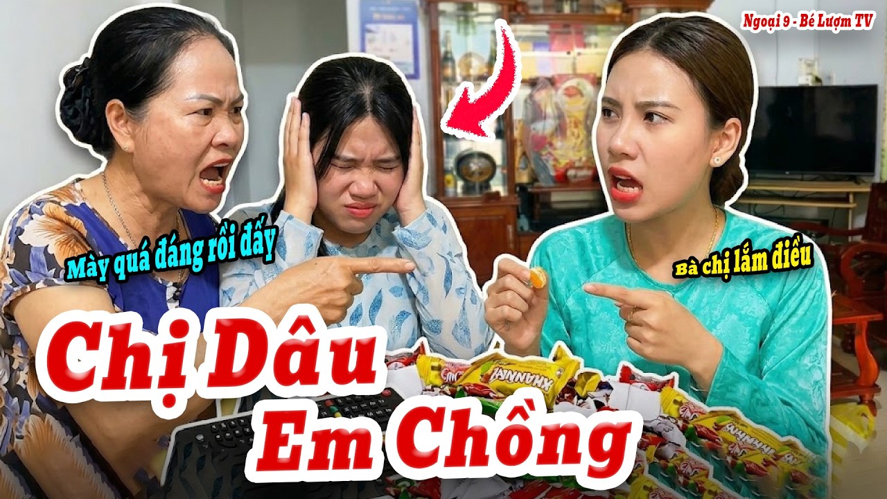 Em Chồng Lười Biếng Bày Trò Hành Hạ Chị Dâu Hiền Lành Và Cái Kết | Ngoại 9 - Bé Lượm TV