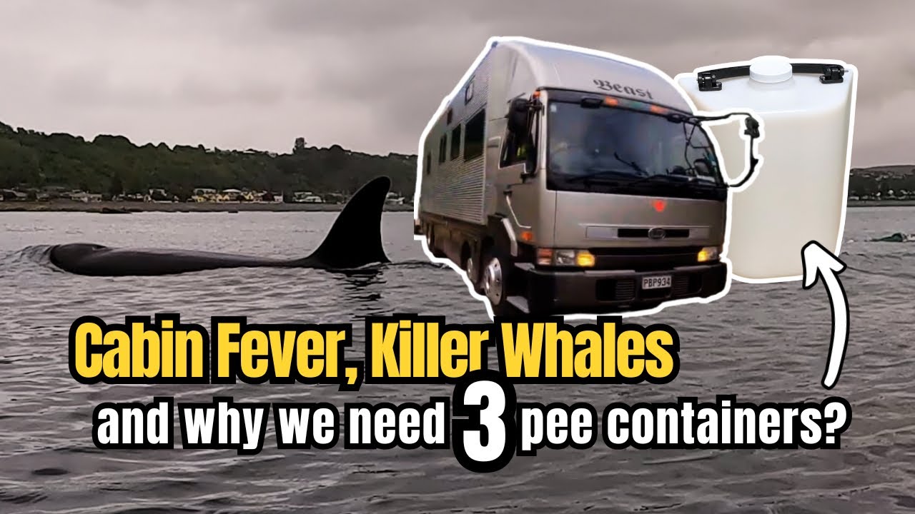 Compost toilet needs more urine storage | Rain and Orca | New Zealand House Truck Family | RV Life