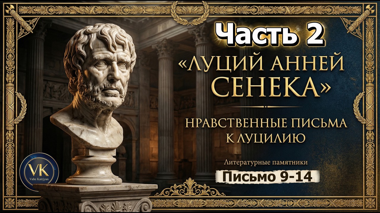 Сенека: Нравственные письма к Луцилию (Письма 9-14) | Философия Стоицизма | Аудиокнига