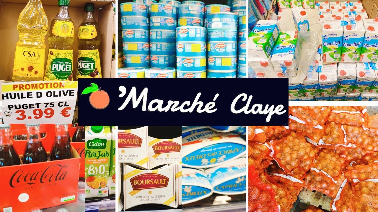 O'MARCHÉ CLAYE ARRIVAGE 15/01/23 💯ALIMENTAIRE #promo