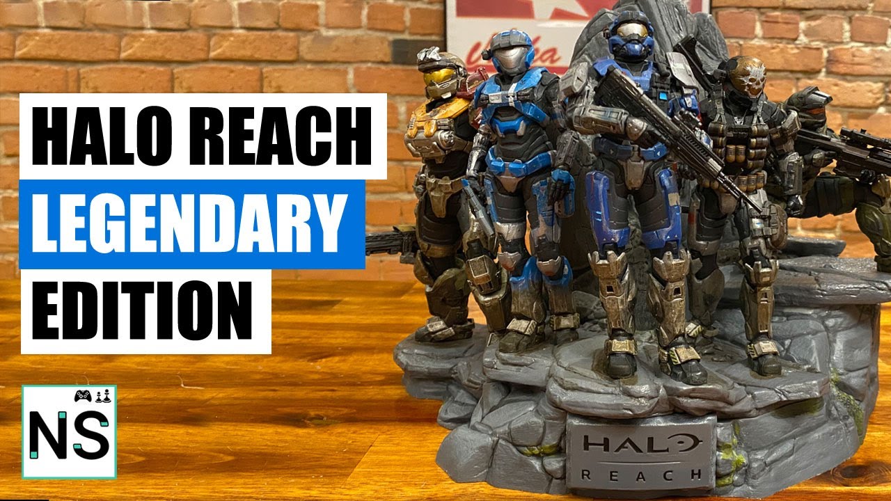 Распаковка легендарного издания Halo Reach (Xbox 360 — Microsoft)