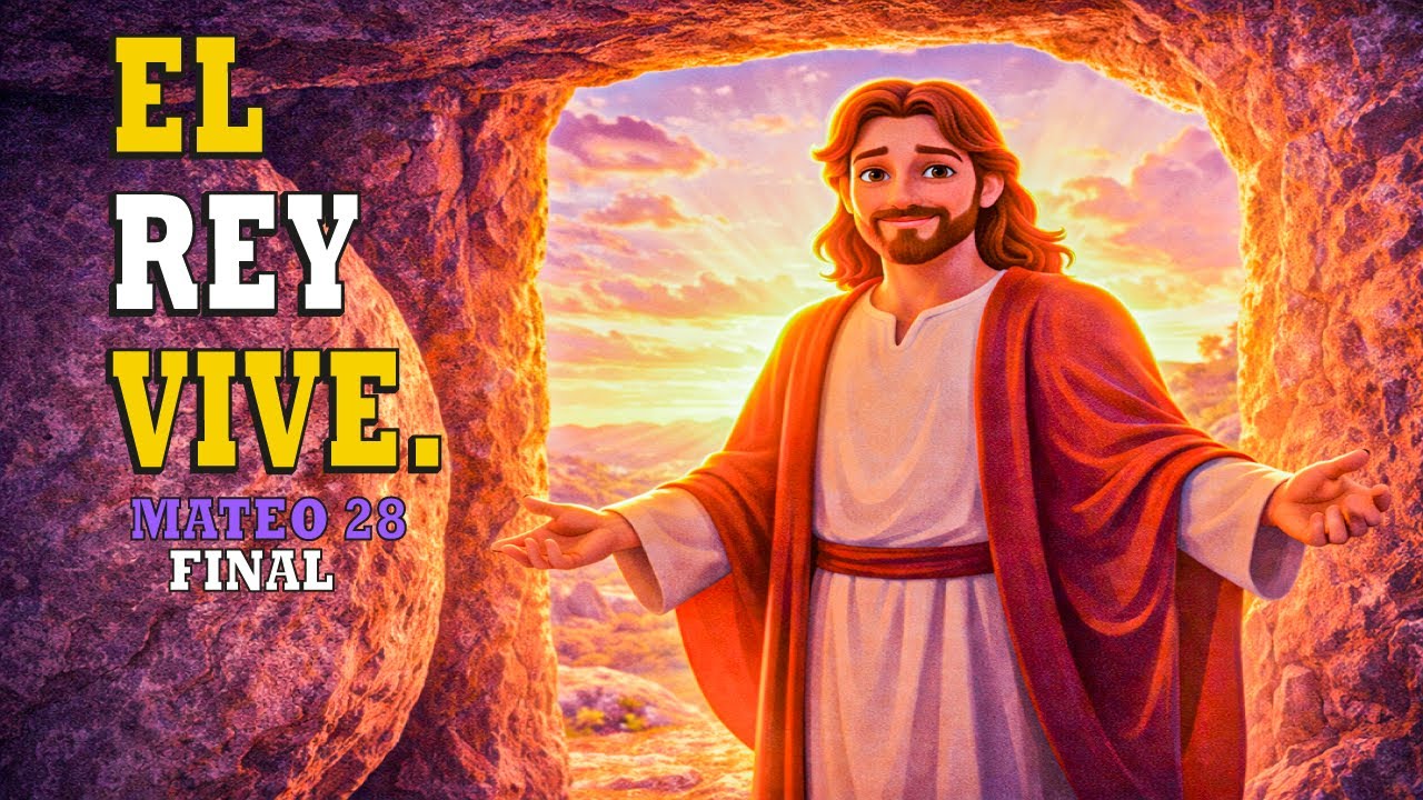 Mateo 28: La Tumba Está Vacía Y El Rey Vive #dios #jesús #amor