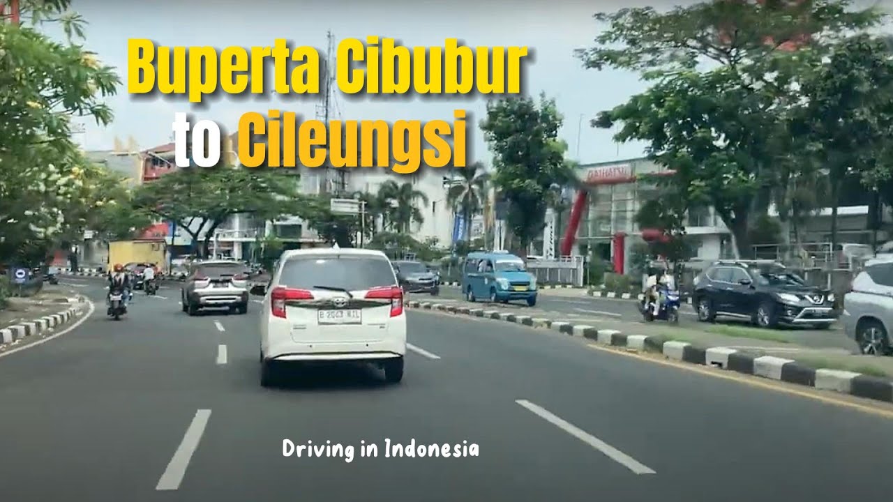 Buperta Cibubur East Jakarta to Cileungsi Bogor via Alternatif Cibubur (Transyogi)❗️Nonstop Driving