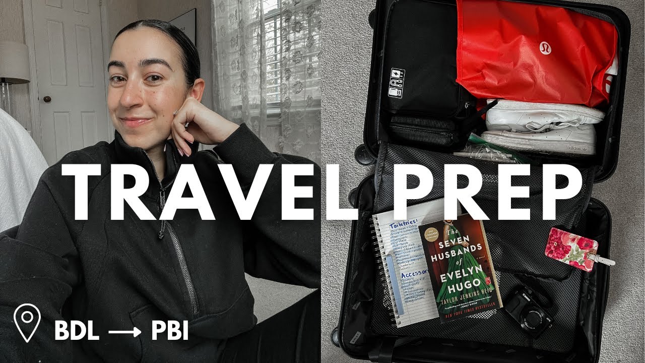 TRAVEL PREP VLOG: prep & pack with me for FLORIDA! packing for over a month, tips, tricks & more!