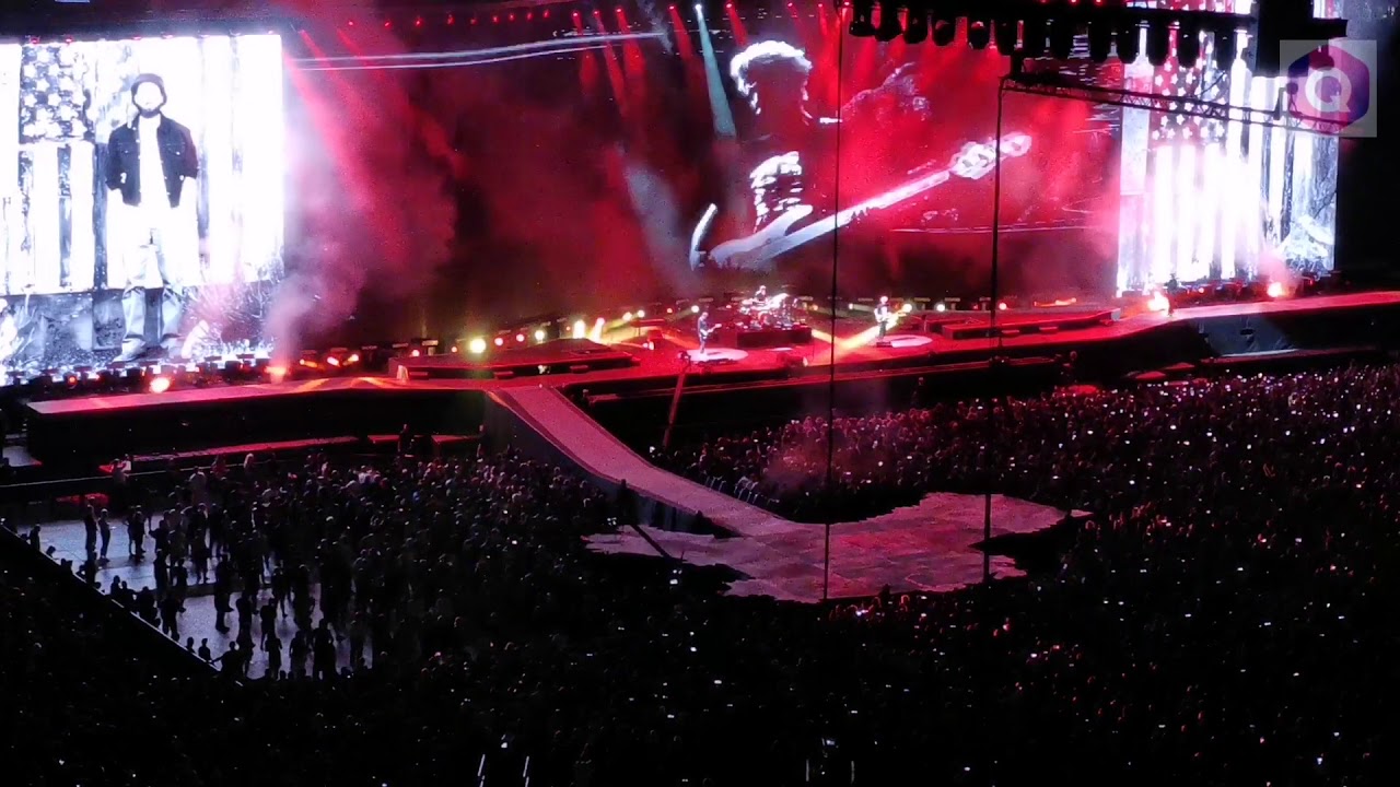 U2 - Bullet The Blue Sky (Live) | The Joshua Tree Tour 2019 Singapore