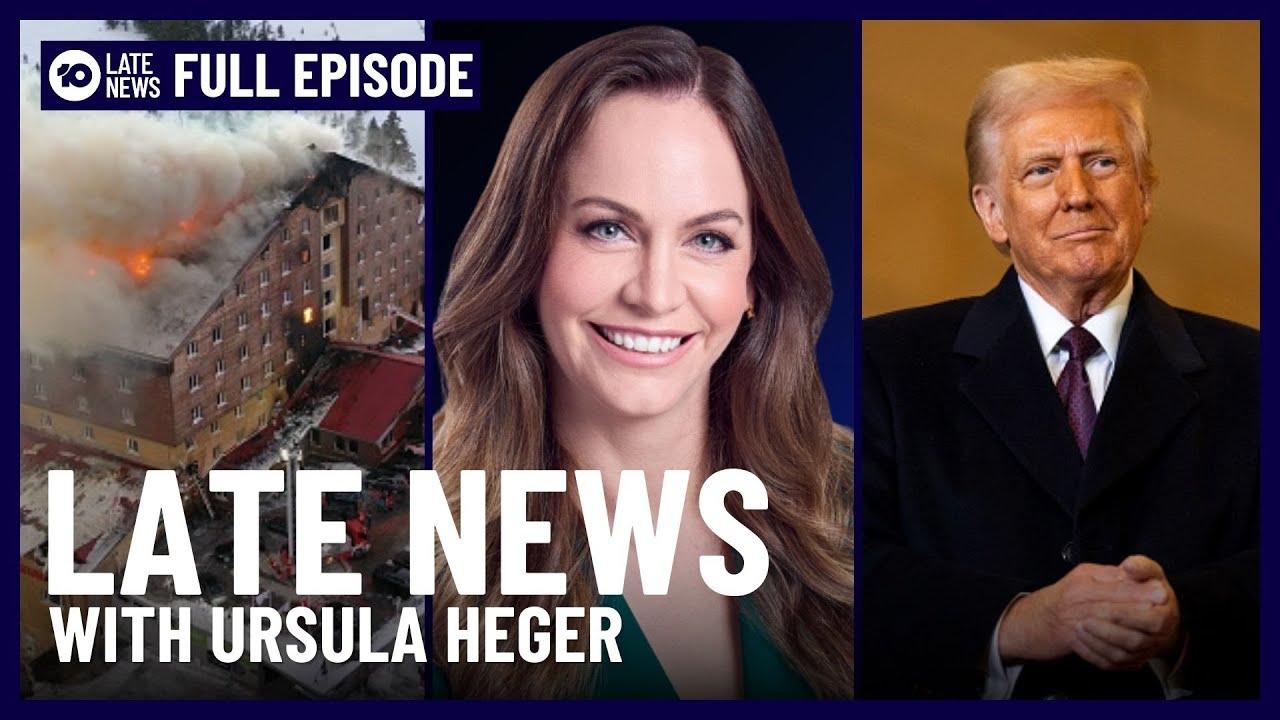 Trump Pardons Jan 6 Rioters and Ross Ulbricht, 76 Dead in Turkish Ski Resort Fire | 10’s Late News