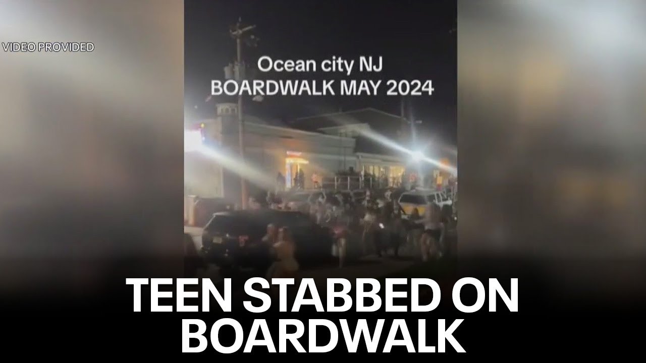 15-year-old stabbed on Ocean City boardwalk as teen crowds cause chaos Memorial Day weekend