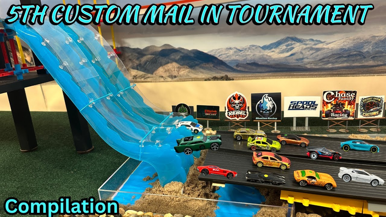 DIECAST RACING 5TH CUSTOM MAIL IN TOURNAMENT | COMPILATION