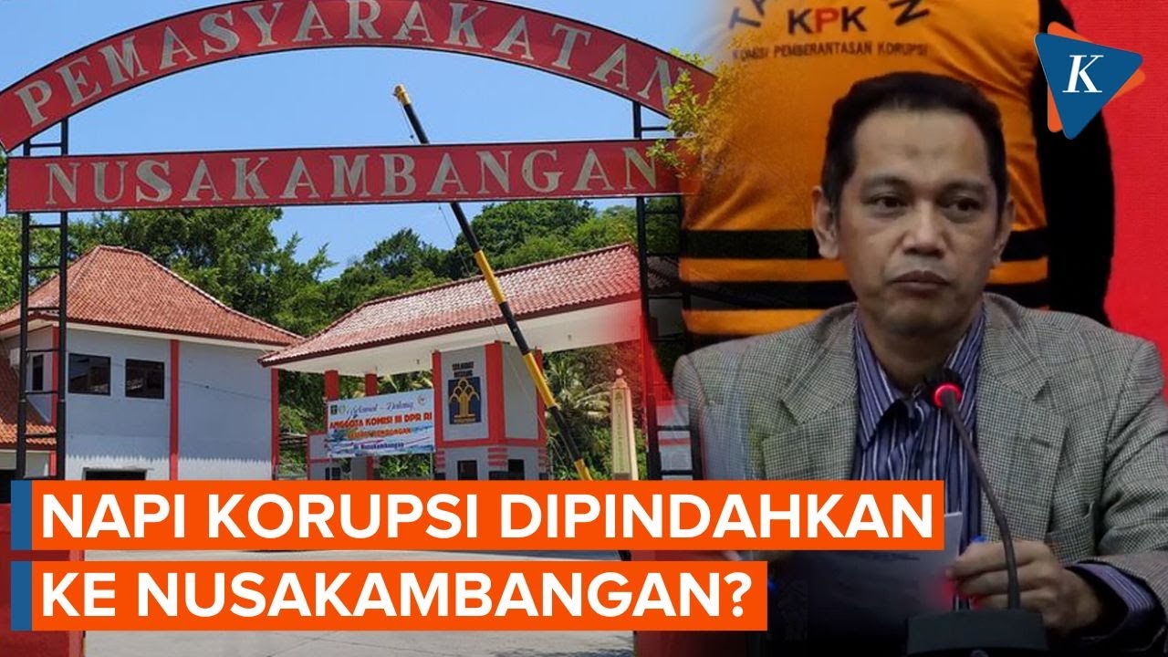 KPK Berencana Pindahkan Napi Korupsi ke Nusakambangan