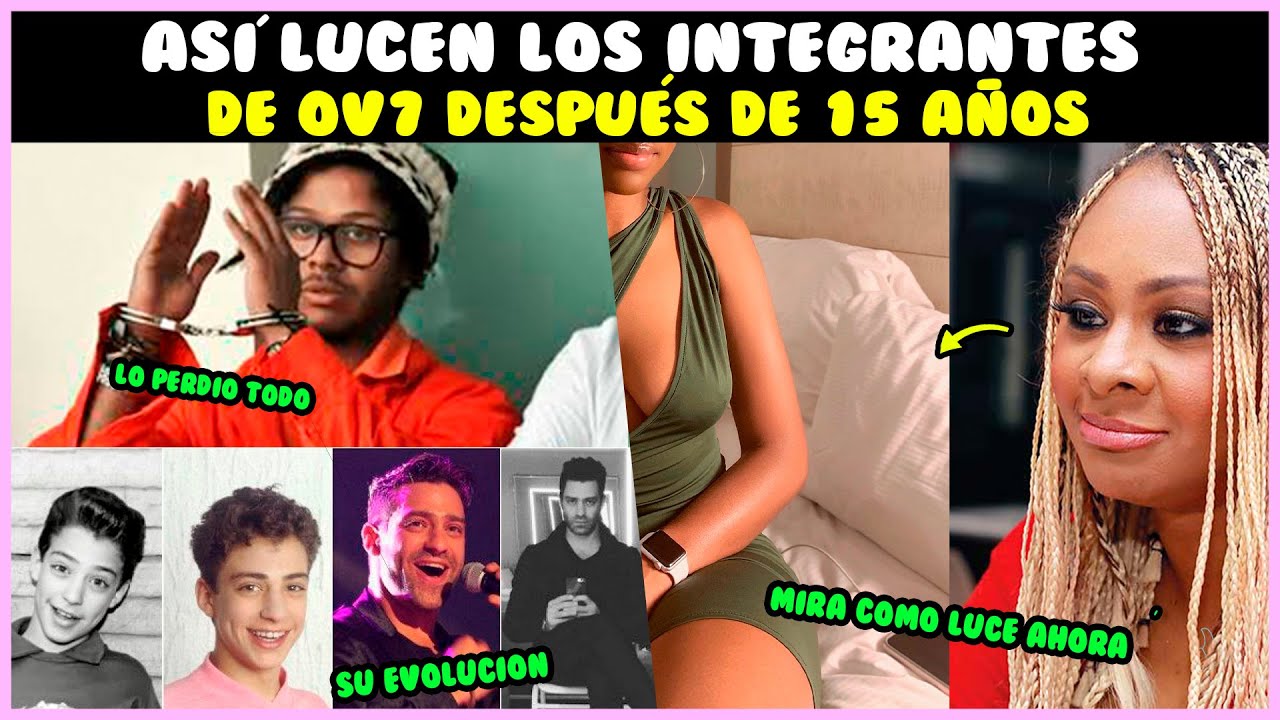 Así lucen los integrantes de Ov7 después de 15 años.