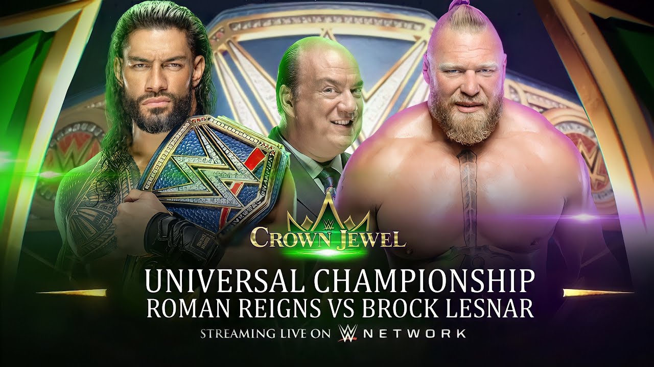 Crown Jewel 2021 Official and Full Match Card V4