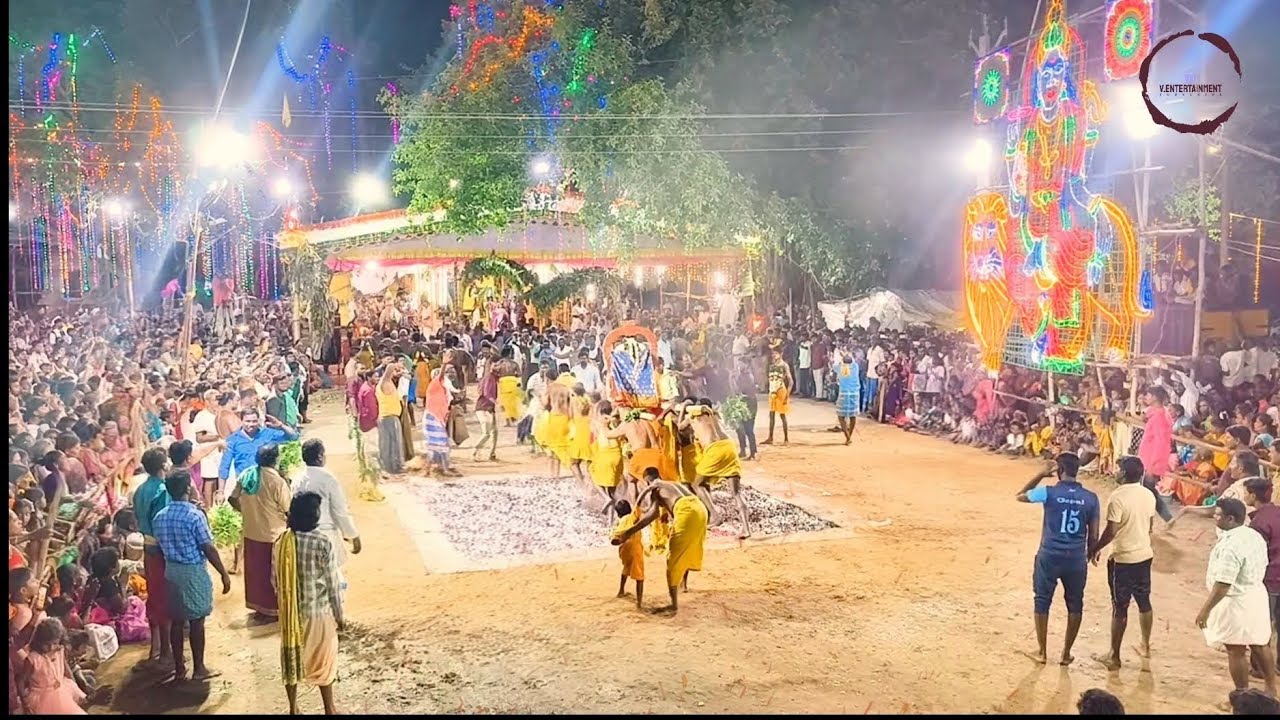 🔥திரௌபதி அம்மன் தீமிதி திருவிழா🔥|Amman festival Meleri 2025🔥#meleri #trending #2025